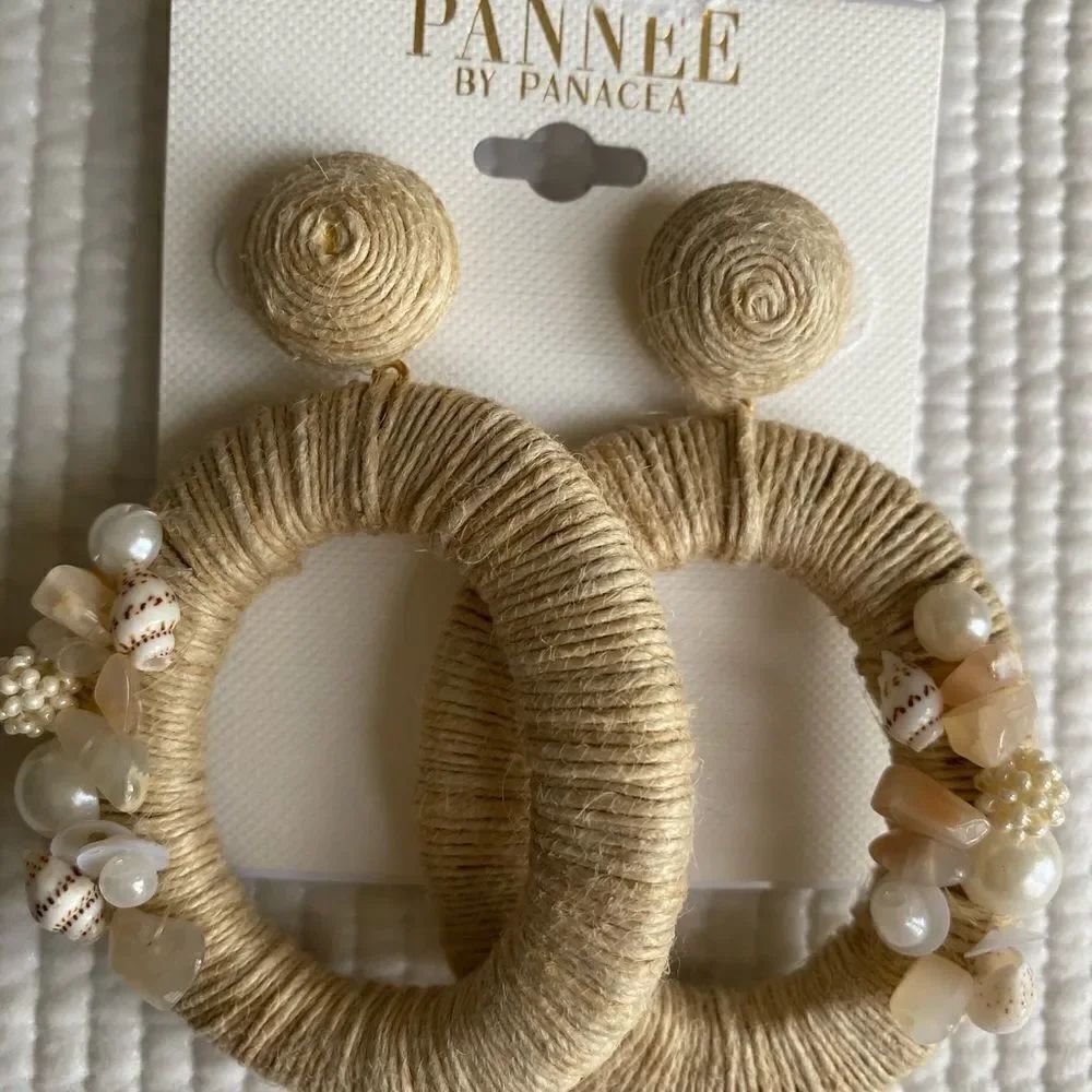 NWOT Panned by Panacea earrings
